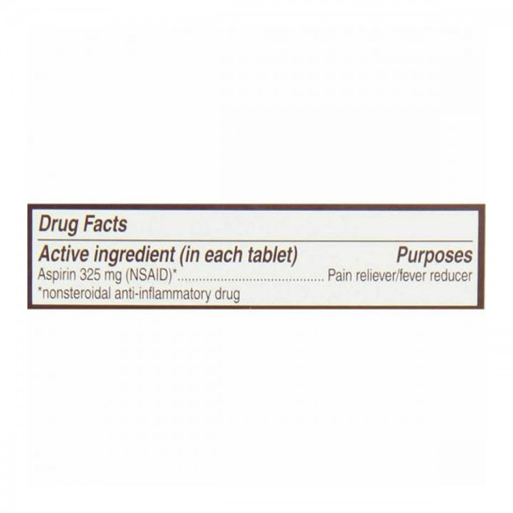 Aspirina Bayer Americana 325 mg 500 Capsulas V3210 Bayer