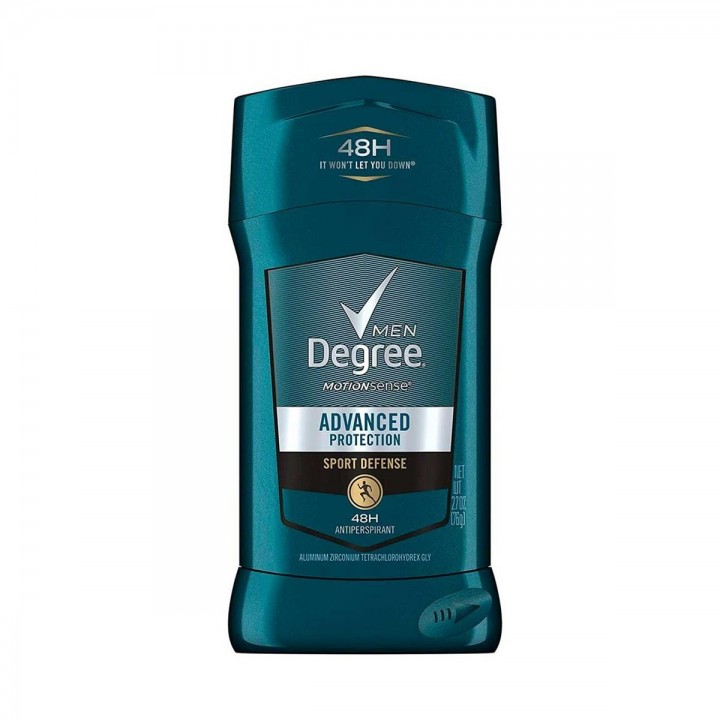 Desodorante Antitranspirante en Barra Men Degree SPORT DEFENSE Protección 48H 2.7 Onzas (76g) C1093 Degree