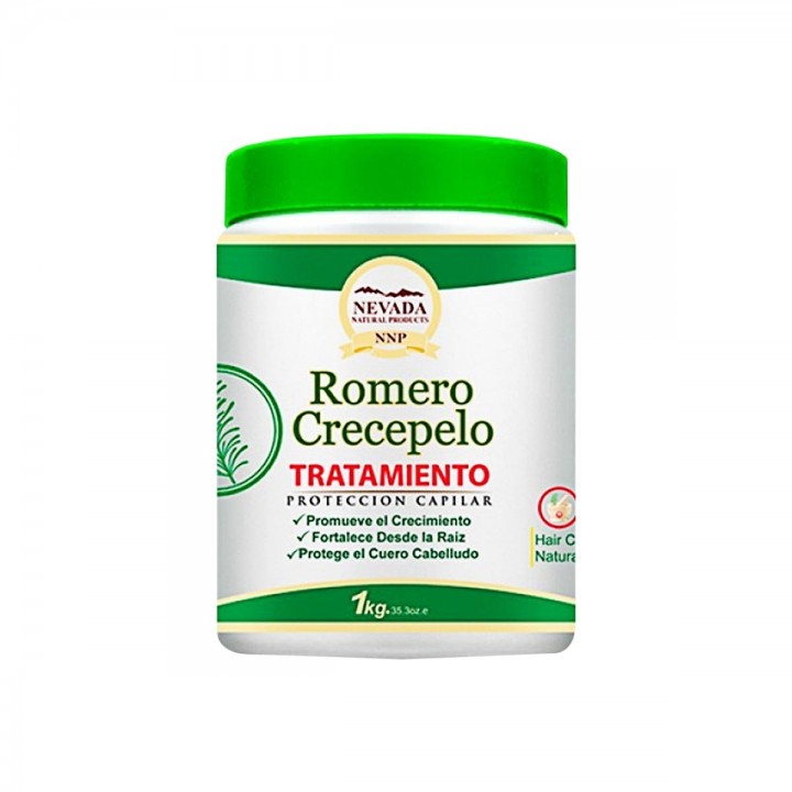 Nevada Tratamiento Romero Crecepelo Protección Capilar 1 kg. C1105 Nevada Natural Products