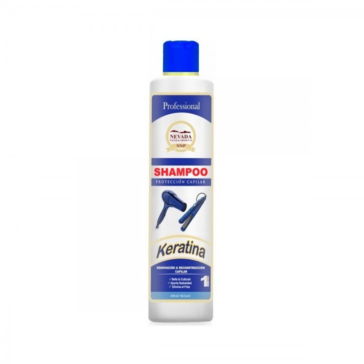 Nevada Shampoo + Acondicionador Keratina Renovacion Y Reconstruccion Capilar C1135 Nevada Natural Products