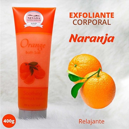 Nevada Crema Exfoliante y Relajante Naranja 400 g C1022 Nevada Natural Products