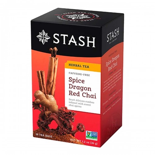 Te STASH Herbal Tea Spice Dragon Red Chai 18 Bolsitas 36 Gramos T2007 STASH