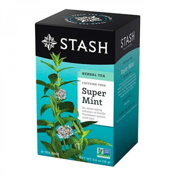Te STASH Herbal Tea Super Mint 18 Bolsitas 18 g T2049 STASH