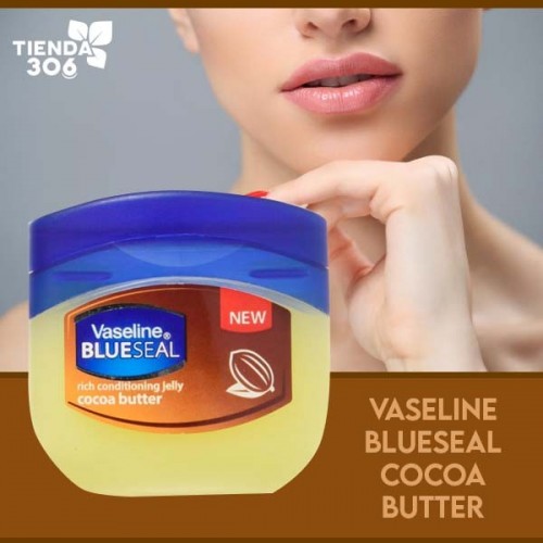 Vaseline Vaselina Blueseal Cocoa Butter Protección Made in the USA 1.76 oz (50ml) C1043 Vaseline