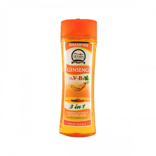 Nevada Shampoo Anti Caída Desintoxicante de Raíz de Ginseng 420 ml / 14.2 oz e C1011 Nevada Natural Products