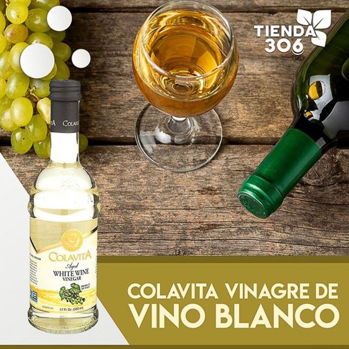Colavita Vinagre de Vino Blanco Especial 500 ml ( 17 oz) D1142 COLAVITA