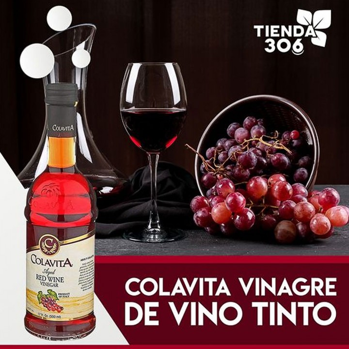 Colavita Vinagre de Vino Tinto Especial 500 ml ( 17 oz) D1141 COLAVITA
