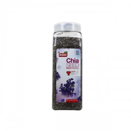 Chía Seed Semillas de Chía (Salvia Hispanica) Badia Gluten Free 22 oz. (623,7 g) D1101 BADIA