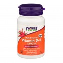 Now Vitamina D3 Alta Potencia 2,000 IU 240 Softgels V3256 Now Nutrition for Optimal Wellness