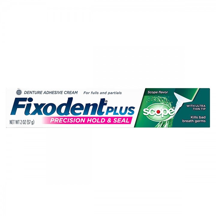 Fixodent Plus Scope Precision Tip For Hold & Seal 2 oz (57g) C1173 FIXODENT