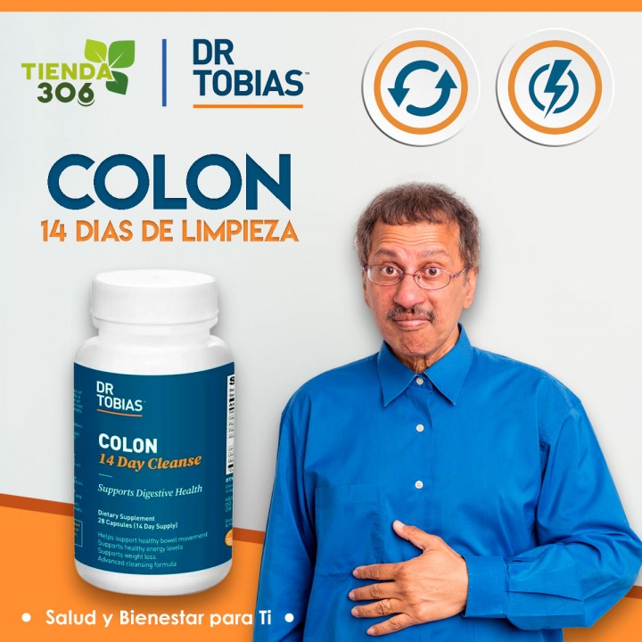 Dr Tobias Colon 14 Dias De Limpieza 28 Capsulas V3292 Dr. Tobias