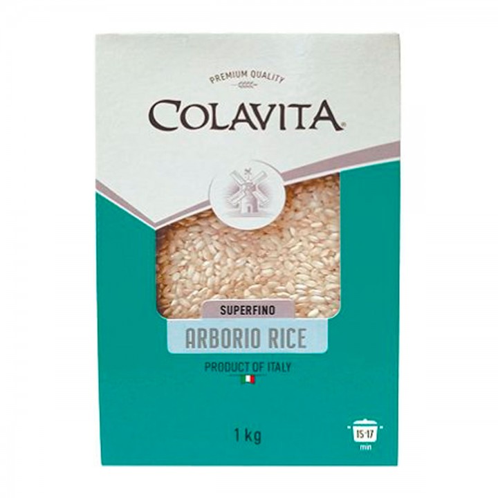 Colavita Arroz Arborio Super Fino Made in Italy 1000 g (1 Kg) D1177 COLAVITA
