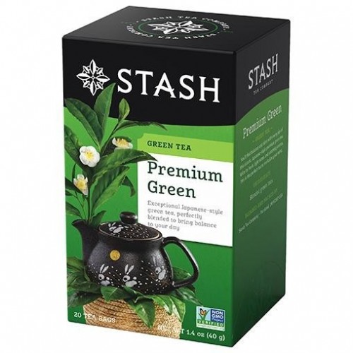 Te STASH Green Tea Premium Green 20 Bolsitas 40 g T2023 STASH