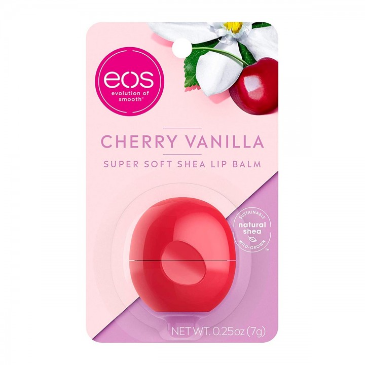 eos evolution of smooth Brillo labial balsamo Cherry Vanilla 0.25 oz (7g) C1090 eos evolution of smooth