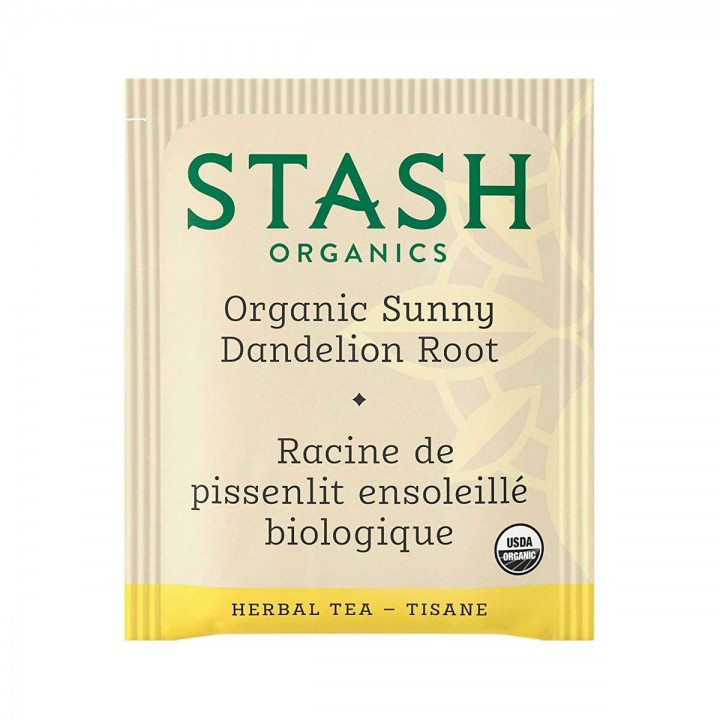 Té STASH Organics Herbal Tea Sunny Dan Delion Root 18 Bolsitas 30g T2086 STASH