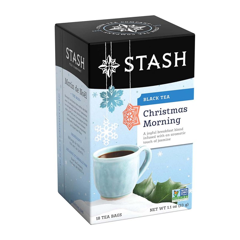 Té STASH Black Tea Christmas Morning 18 bolsitas 33 g T2092 STASH