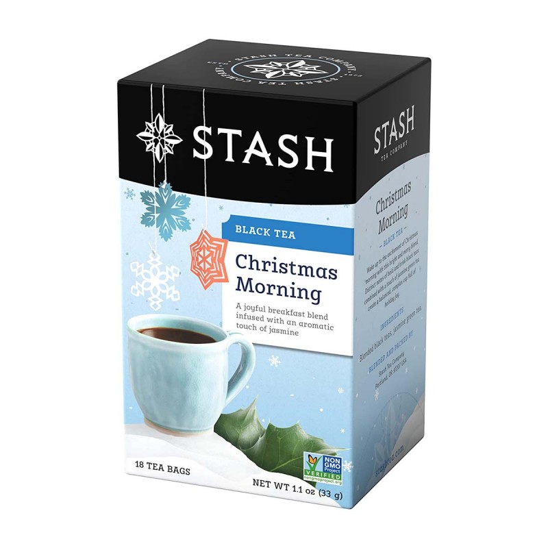 Té STASH Black Tea Christmas Morning 18 bolsitas 33 g T2092 STASH