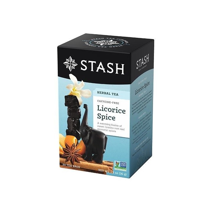 Te STASH Herbal Tea Caffeine Free Licorice Spice 20 Bolsitas 36 g T2030 STASH