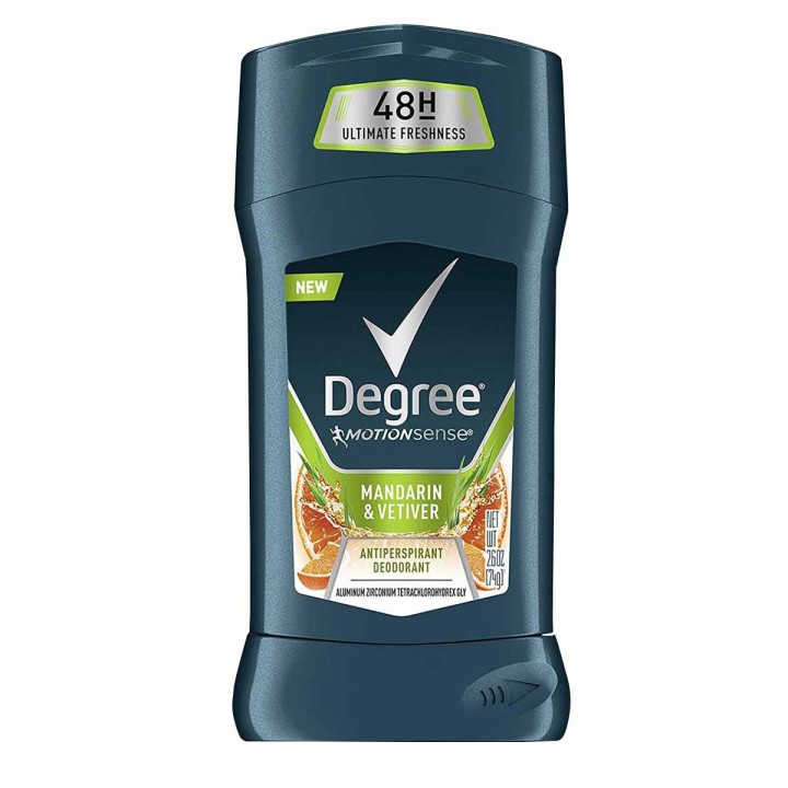 Degree Desodorante Mandarina Y Vetiver Con Aluminio 48 Horas De Proteccion C1194 Degree