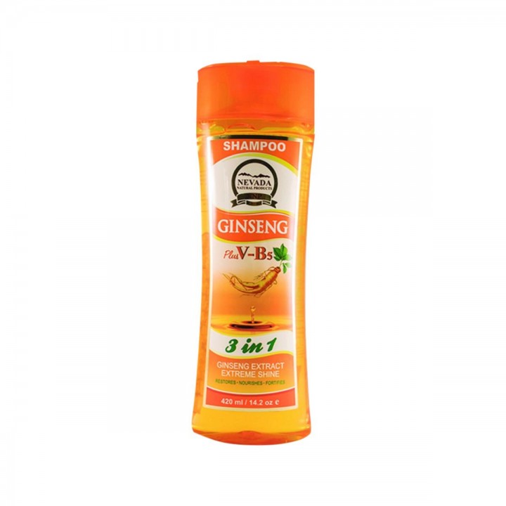 Nevada Kit Capilar Anti Caída de Shampoo + Acondicionador de Raíz de Ginseng 420 ml + 200 ml C1013 Nevada Natural Products