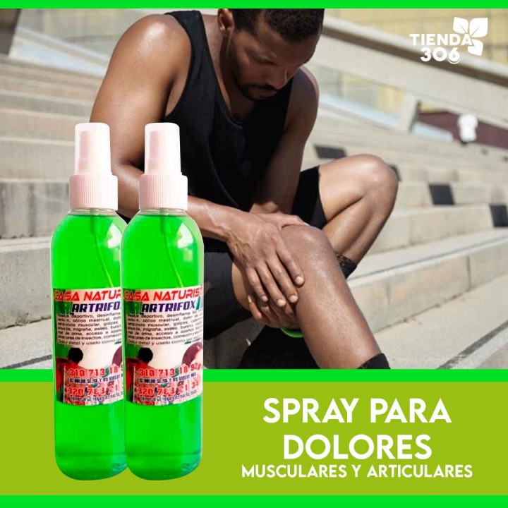Artrifox Casa Naturista Spray para Dolores Musculares y Articulares 250 ml C1017 Artrifox