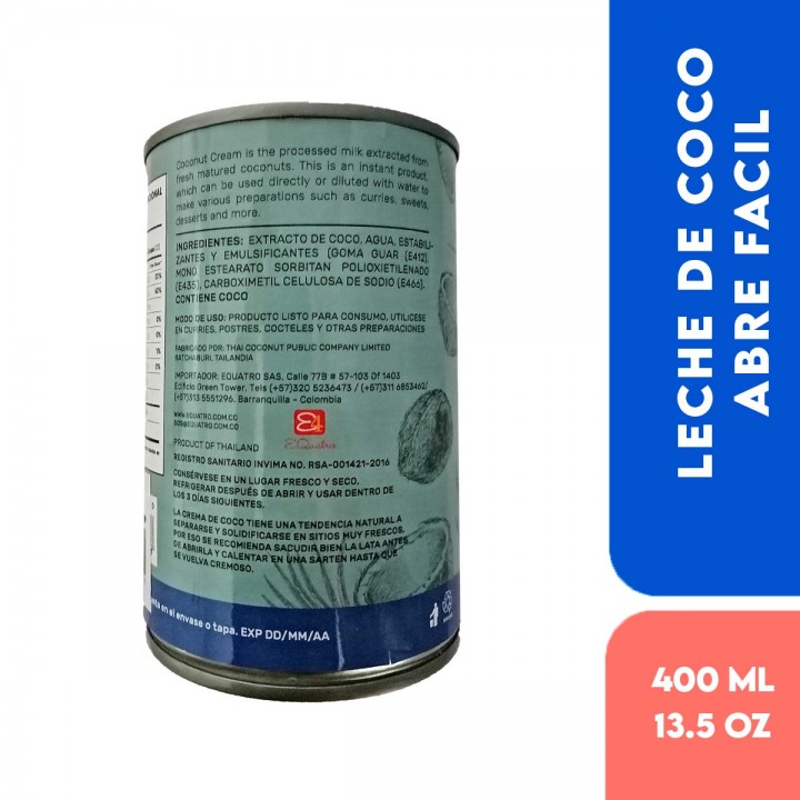 Crema de Coco Kari 400 ml (13.5 fl. oz) D1138 Kari