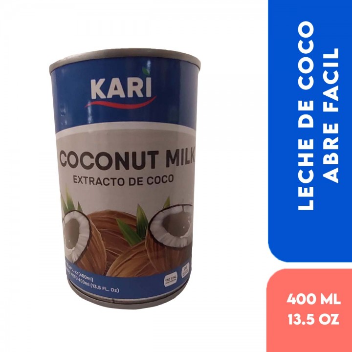 Leche de Coco Kari 400 ml (13.5 fl. oz) D1139 Kari
