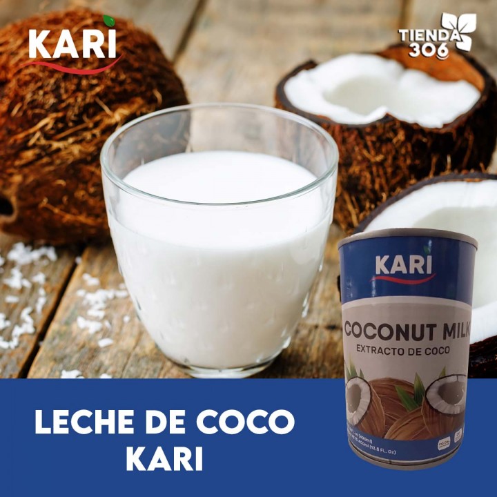 Leche de Coco Kari 400 ml (13.5 fl. oz) D1139 Kari