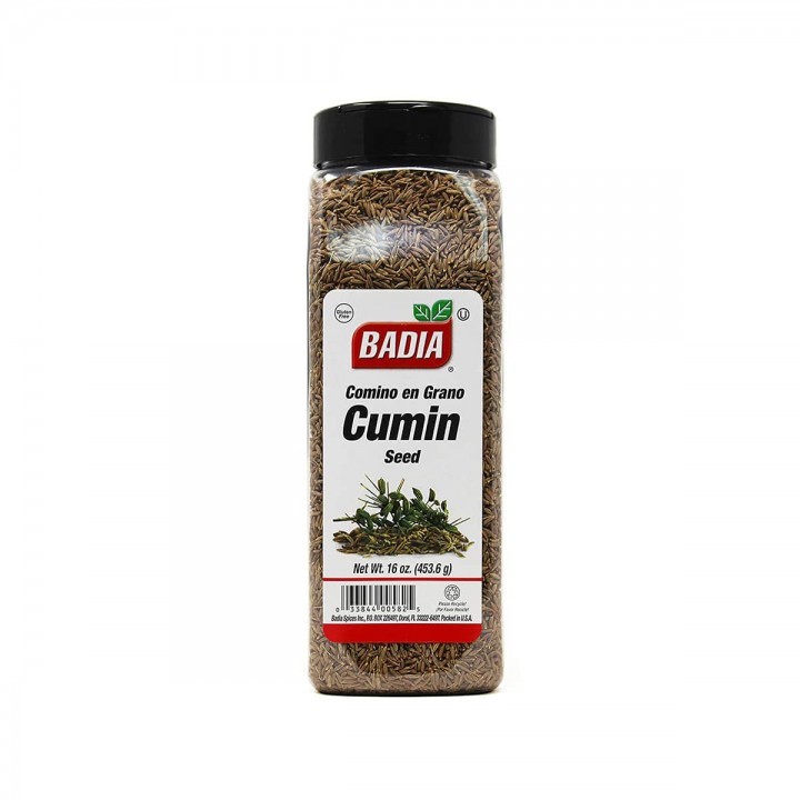 Badia Comino en Grano Cumin Seed 16 oz (453.6 g) D1236 BADIA
