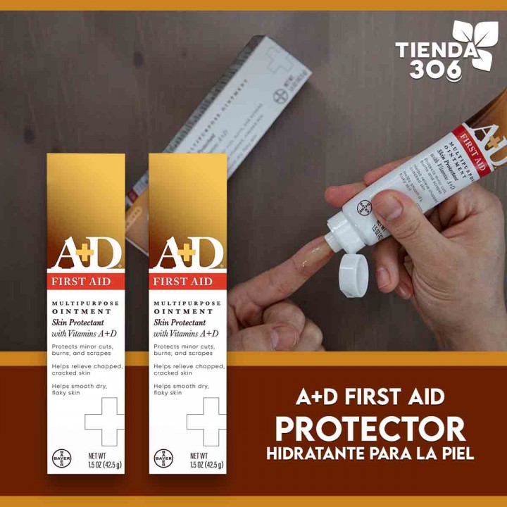 Bayer A+D First Aid Protector Hidratante para la Piel 1.5 oz (42.5g) C1201 Bayer