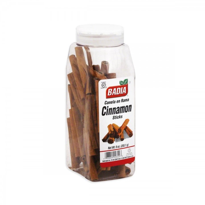 BADIA Canela en Rama (Cinnamon Sticks) Gluten Free 9 oz. (255.1 g) D1104 BADIA