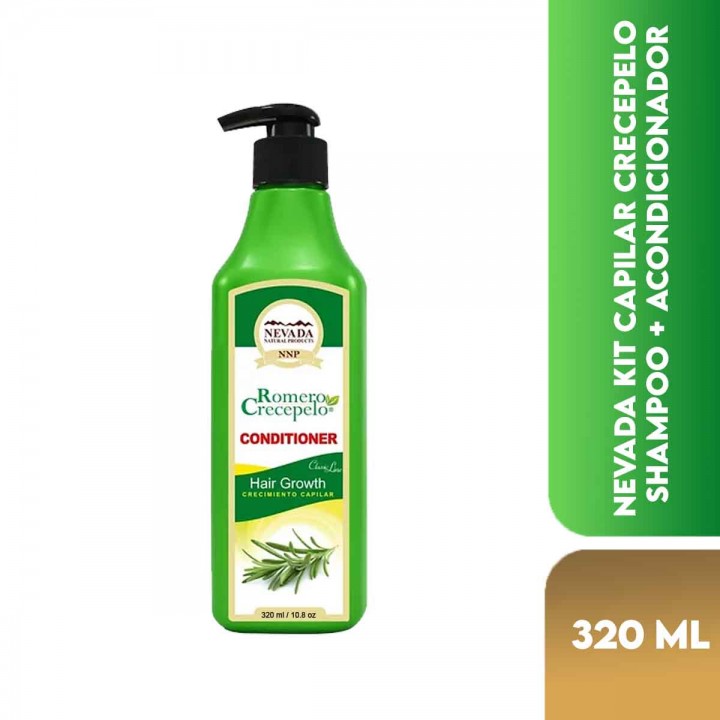Nevada Kit Capilar Crecepelo Shampoo + Acondicionador 320 ml C1203 Nevada Natural Products