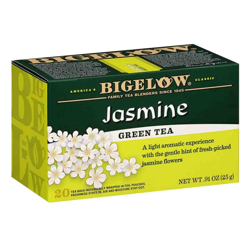 Bigelow Té Verde Jasmine Green Tea 20 Bolsitas .91 oz (25 g) T2118 BIGELOW