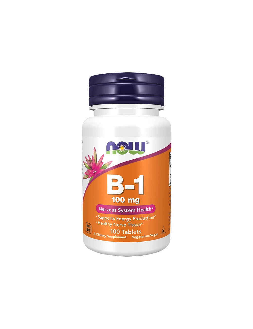 Now Foods Vitamina B1 Salud Sistema Nervioso 100 mg 100 Tabletas V3275 Now Nutrition for Optimal Wellness