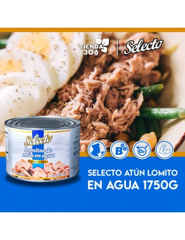 Selecto Atun Lomito En Agua en Lata Net.1750g D1259 Selecto