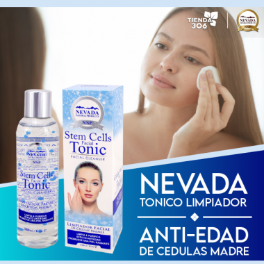 Nevada Tonico Limpiador Facial Anti-Edad de Cedulas Madre 180ml C1223 Nevada Natural Products