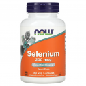Selenio - Selenium 200 mg Mineral Esencial Now Foods 180 Cápsulas V3060 Now Nutrition for Optimal Wellness