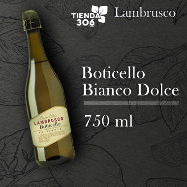 Lambrusco Boticello Bianco Dolce 750ml D1274 Lambrusco