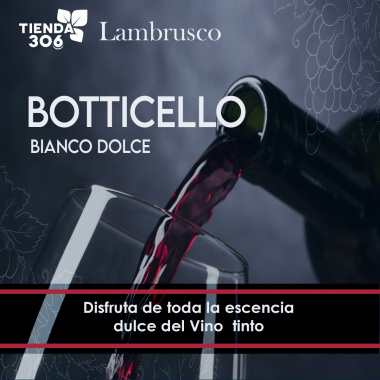 Lambrusco Boticello Rossodolce 750ml D1273 Lambrusco