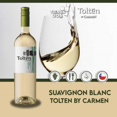 Tolten Vino Blanco Suavignon Blanc 750ml L1005 Tolten by carmen
