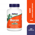 Boron Now Foods 3 mg Soporte Huesos 250 Capsulas Vegetales V3221 Now Nutrition for Optimal Wellness