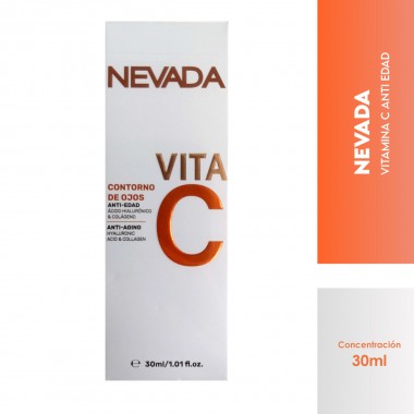 Nevada Contorno de Ojos Vitamina C 30ml C1237 Nevada Natural Products