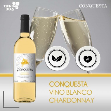 Conquesta Vino Blanco Chardonnay 750ml L1049 Conquesta