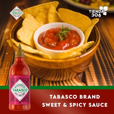 Tabasco Brand Sweet & Spicy Sauce - Salsa Dulce y Picante Intensidad Baja 315 g (256 ml) D1301 Mc Ilhenny
