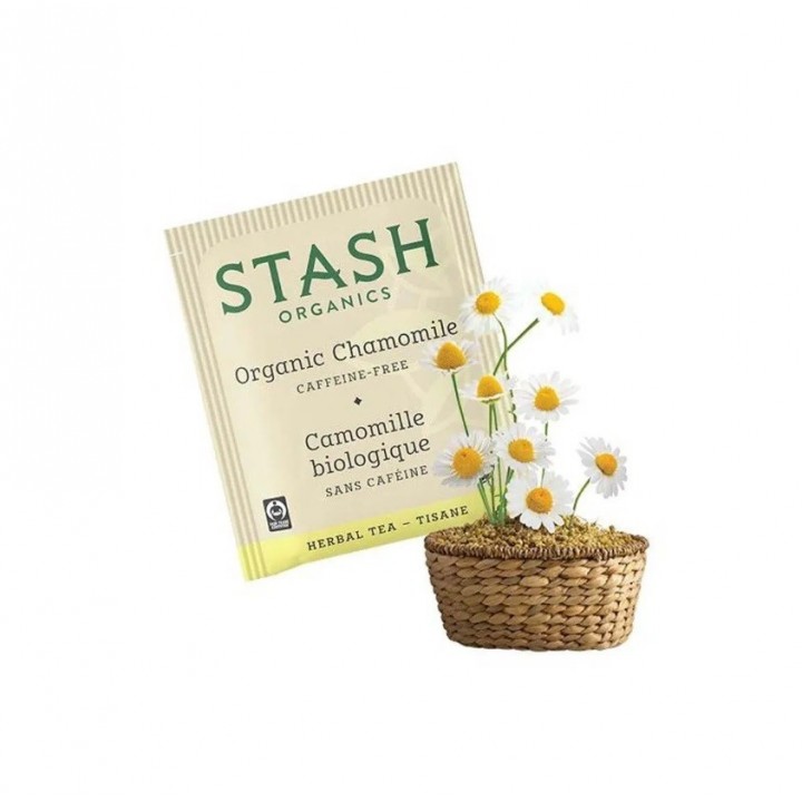 Te STASH Organic Chamomile Herbal Tea 18 Bolsitas 18 g T2037 STASH