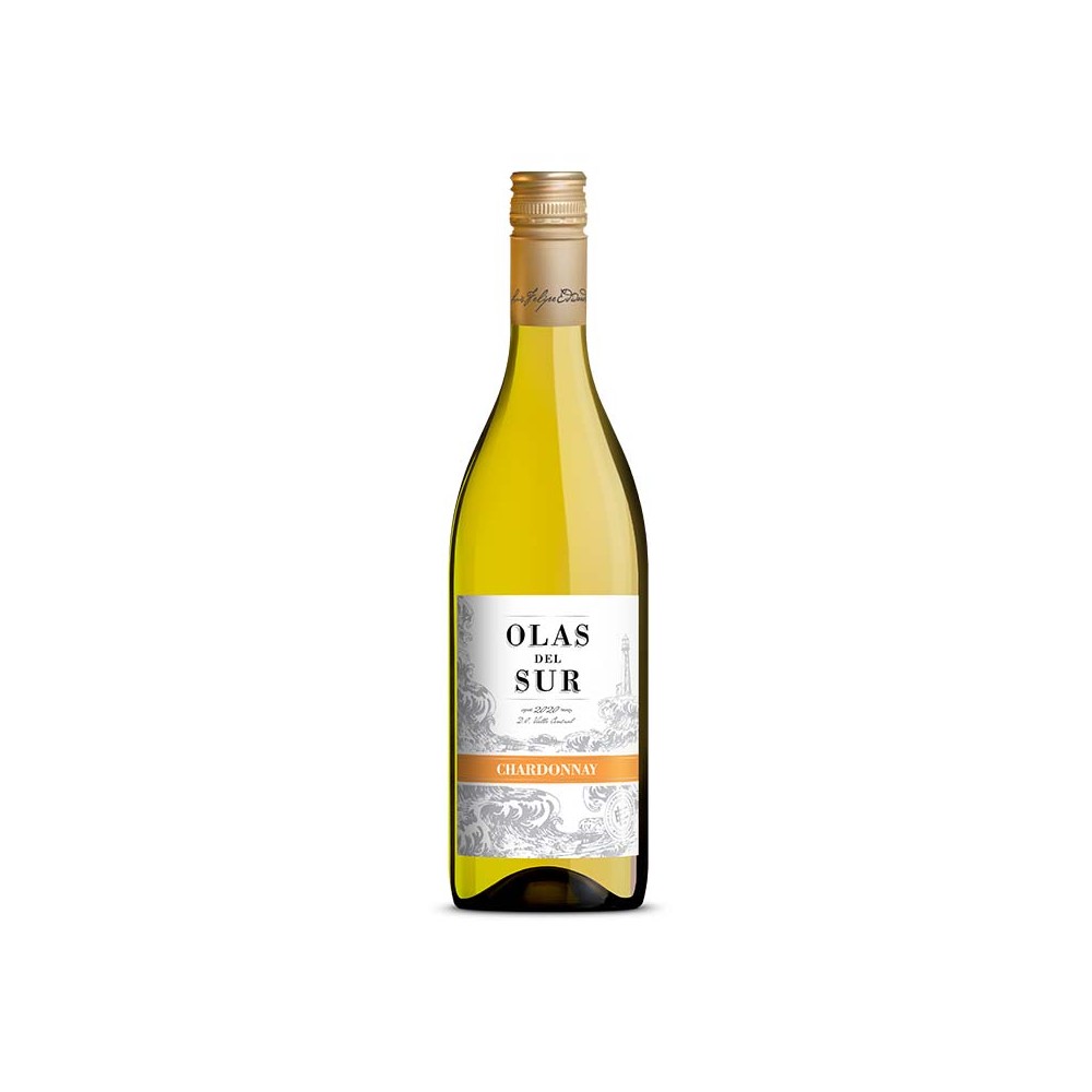 Olas del Sur Vino Blanco Chardonnay 750 ml L1035 OLAS DEL SUR