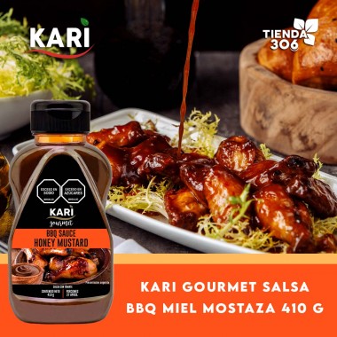 Kari Gourmet Salsa BBQ Miel Mostaza 410 G D1311