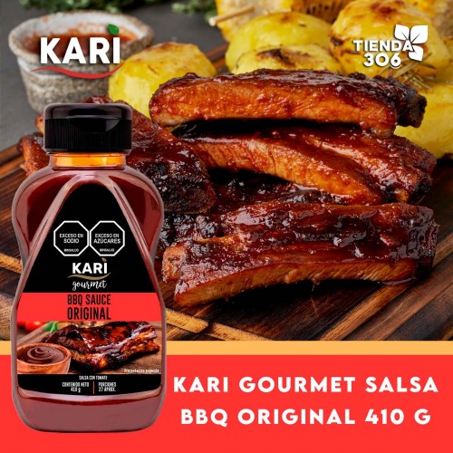 Kari Gourmet Salsa BBQ Original 410 G D1312