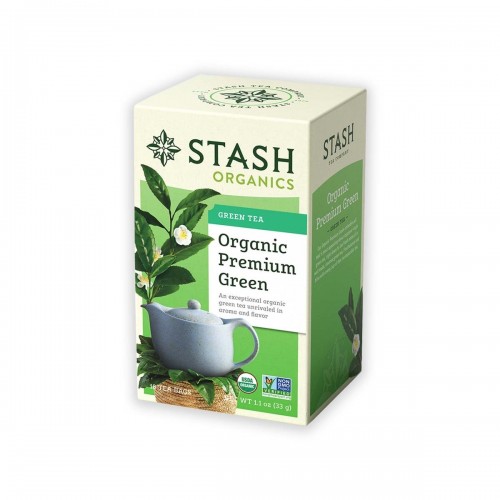 Te STASH Organic Premium Green Tea 18 Bolsitas 33 g T2040 STASH