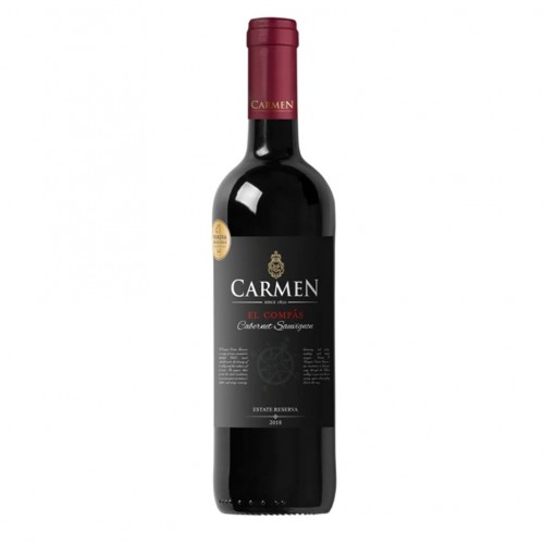 Carmen El Compas Vino Tinto Cabernet Sauvignon 750 Ml L1046 Carmen